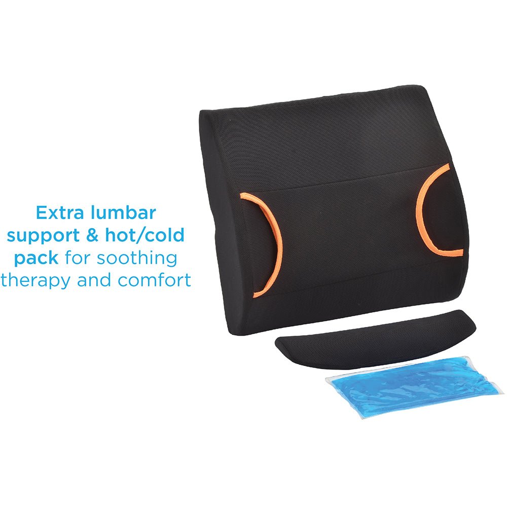 Back Cushion with Hot / Cold Pack