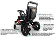 Majestic IQ-7000 Auto Folding Remote Controlled Electric WheelchairBlack & RedRedUpto 19+Miles (20AH li-ion Battery)