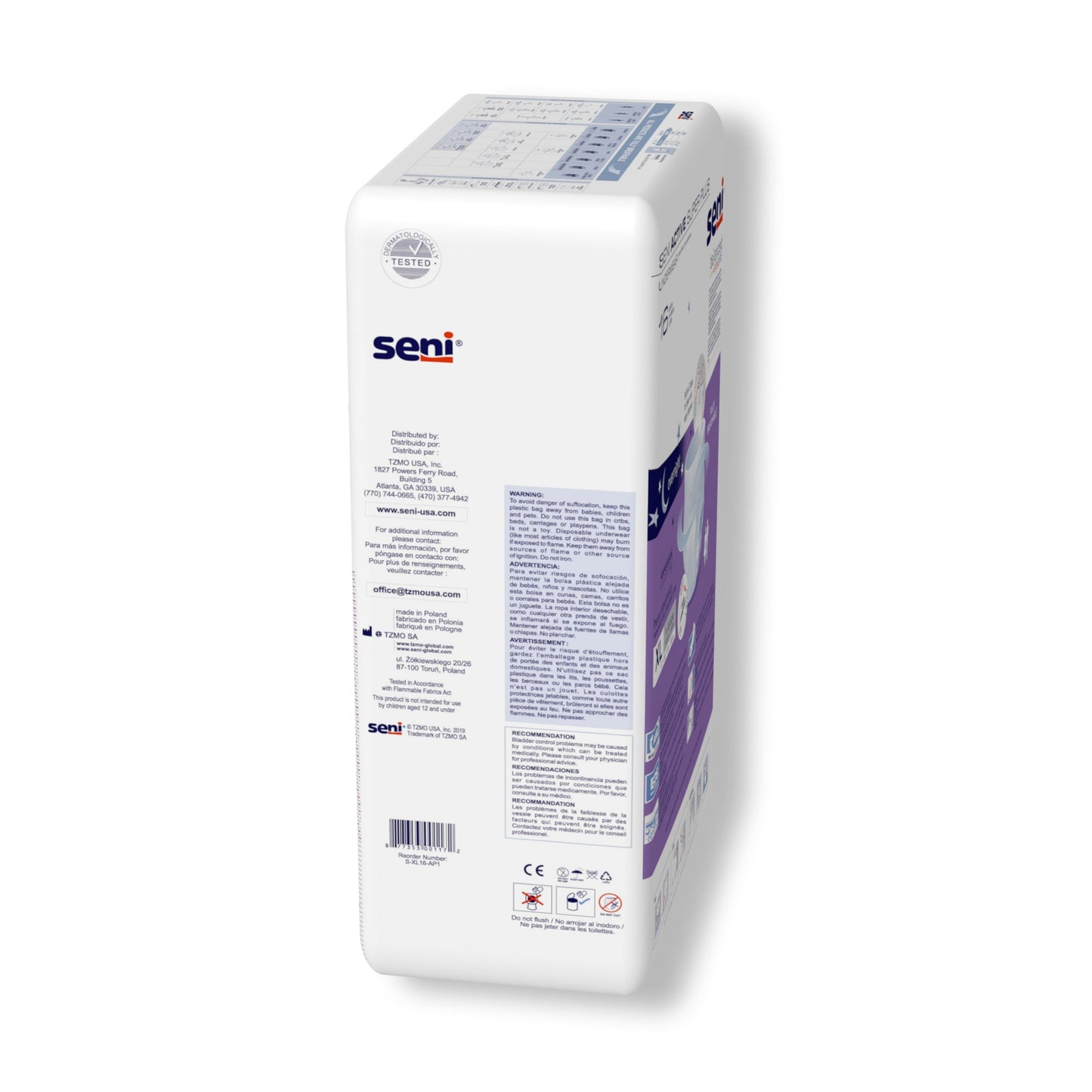 SENI ACTIVE SUPER PLUS UnderwearSmall (10 pcs)