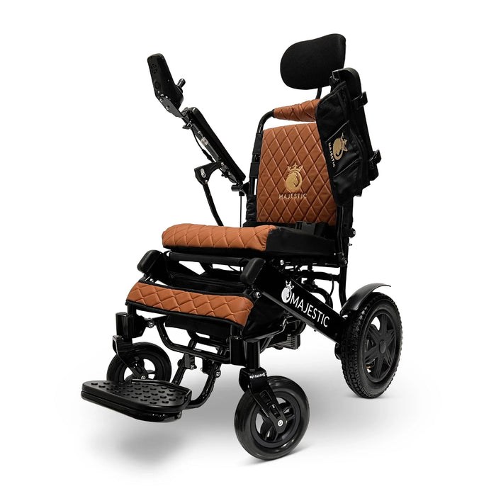 Majestic IQ-9000 Auto Recline Remote Controlled Electric WheelchairBlackTaba17.5"
