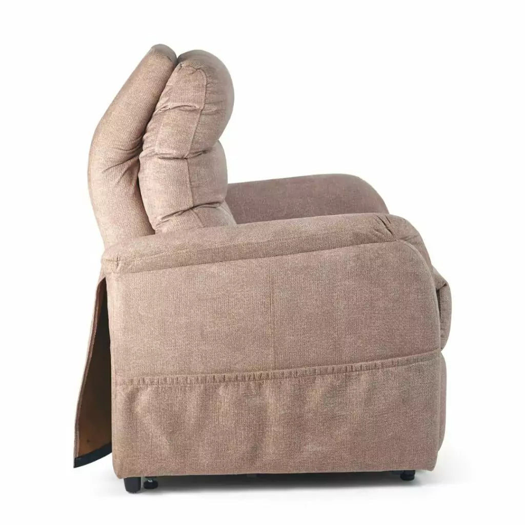 Deluna Elara PR118-LAR Large Power Lift Chair ReclinerFabric - Antler (IAN)