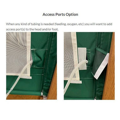 Haven Series Twin Size Bed with Fixed Height and Manual Adjustable Head and Foot