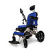 Majestic IQ-8000 12AH li-ion Battery Auto Recline Remote Controlled Electric WheelchairBronzeBlue17.5"
