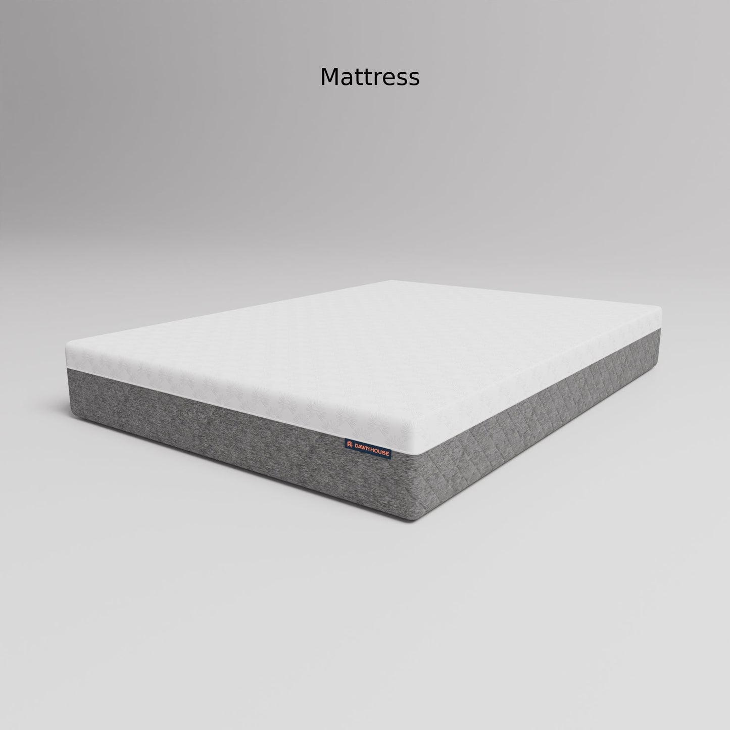 Dawn House King BedBase + MattressWith HeadboardSlate