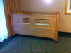 Slumber Series Twin Size Bed with Fixed Height Bunkie BoardHigh Side