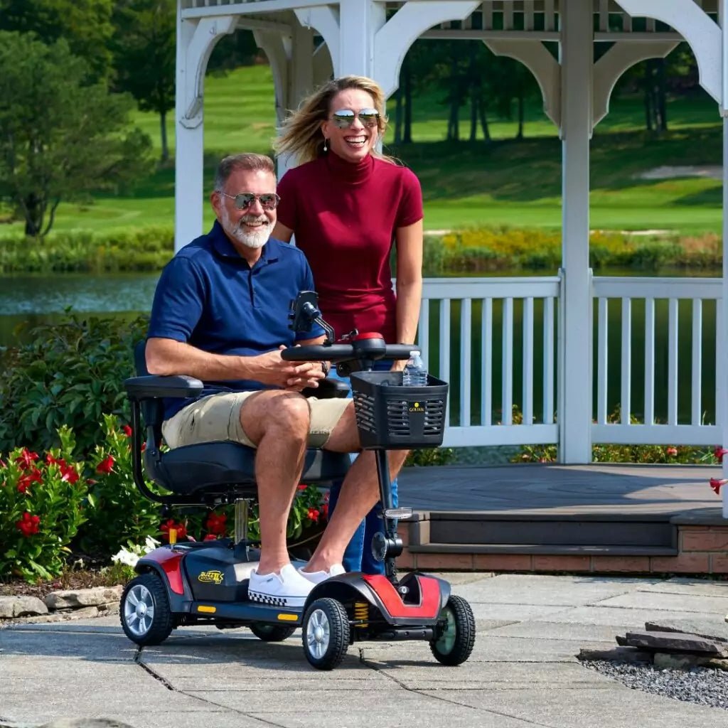 GB124A-SHZ Buzzaround XLS-HD 4-WheelBlue