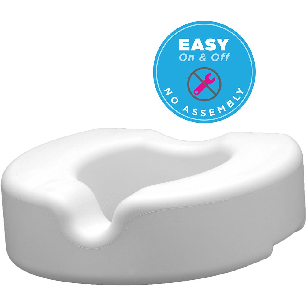 5" Non Locking Raised Toilet Seat