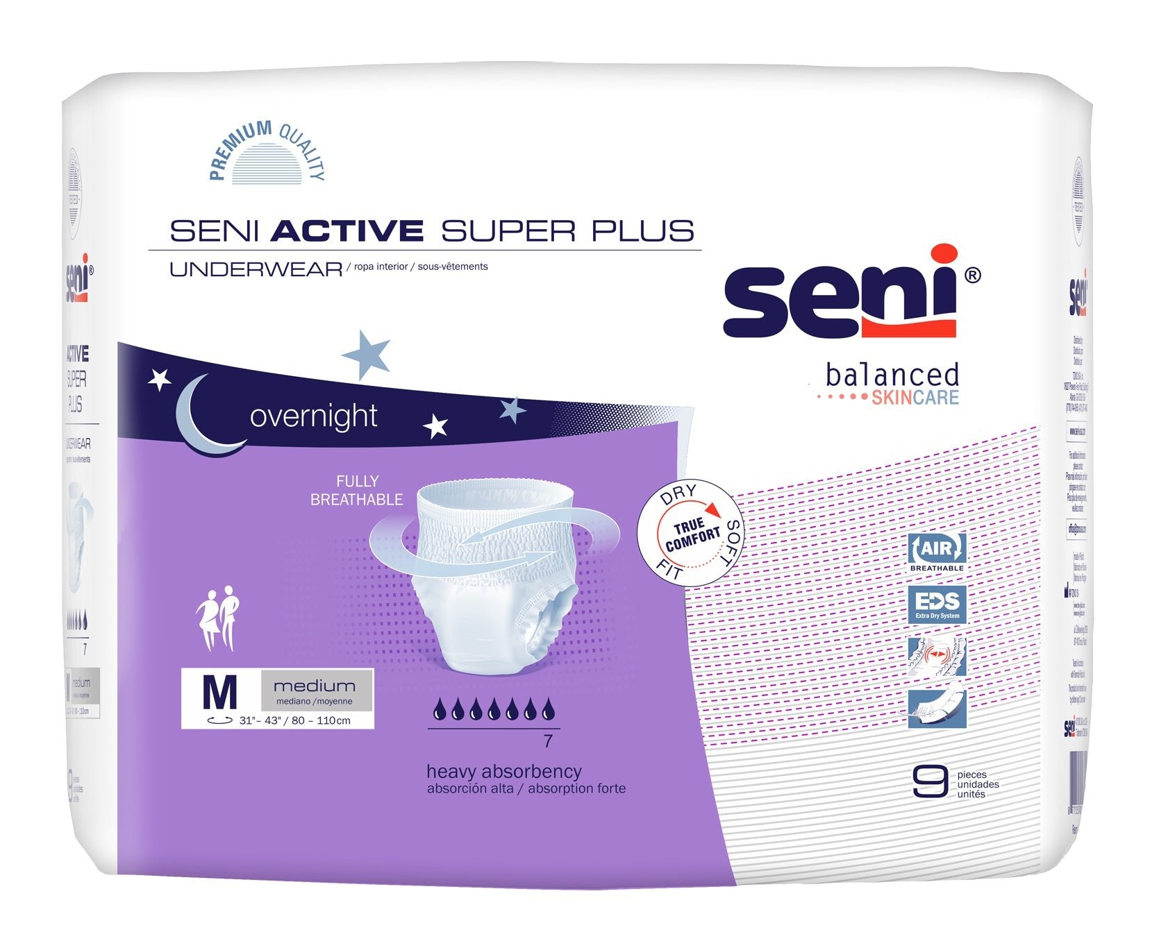 SENI ACTIVE SUPER PLUS UnderwearSmall (10 pcs)