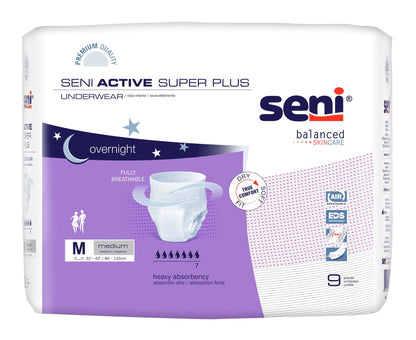 SENI ACTIVE SUPER PLUS UnderwearSmall (10 pcs)