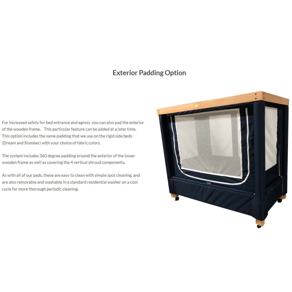 Haven Series Twin Size Bed with Fixed Height Bunkie Board