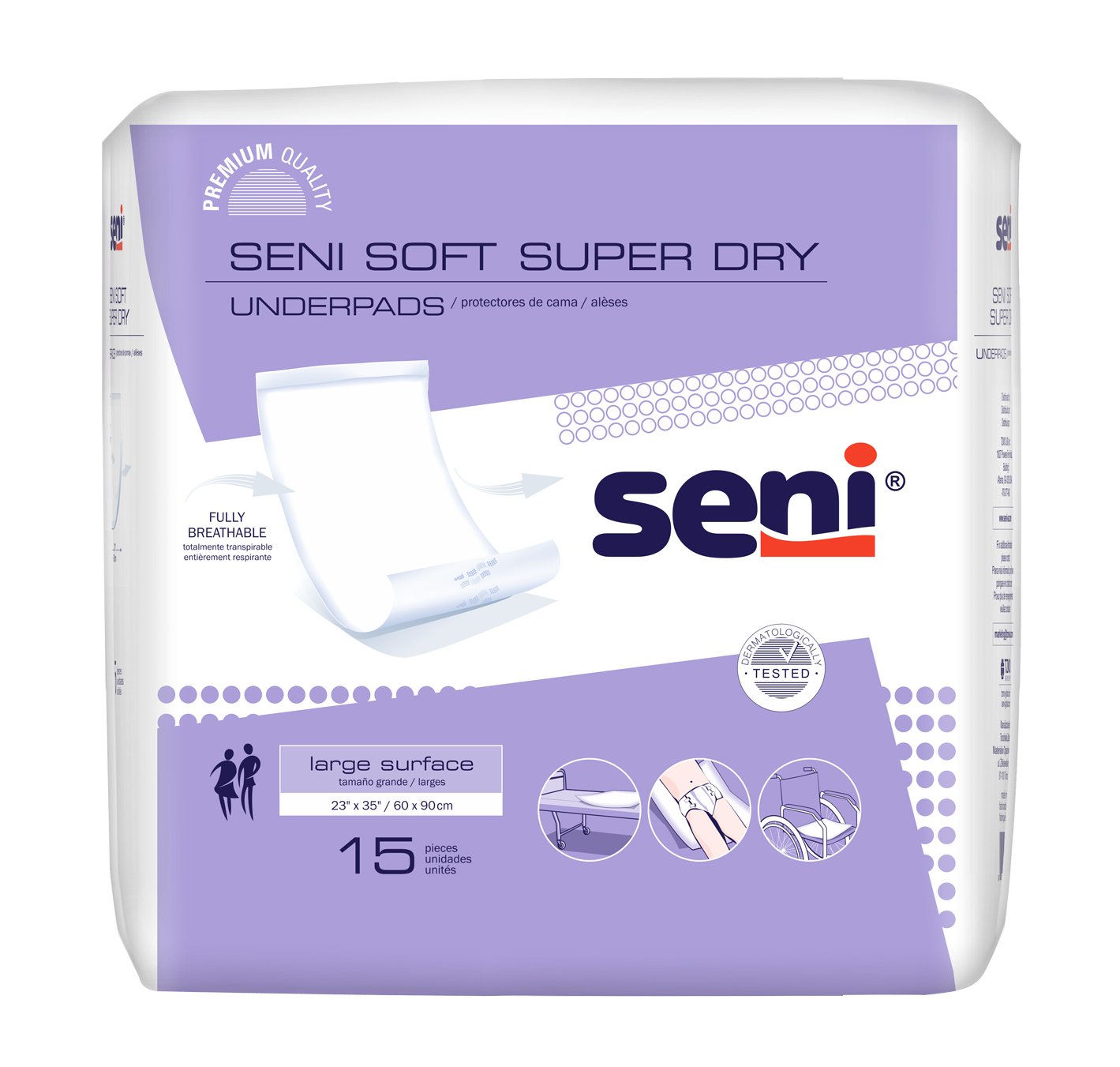 SENI SOFT SUPER DRY Underpads