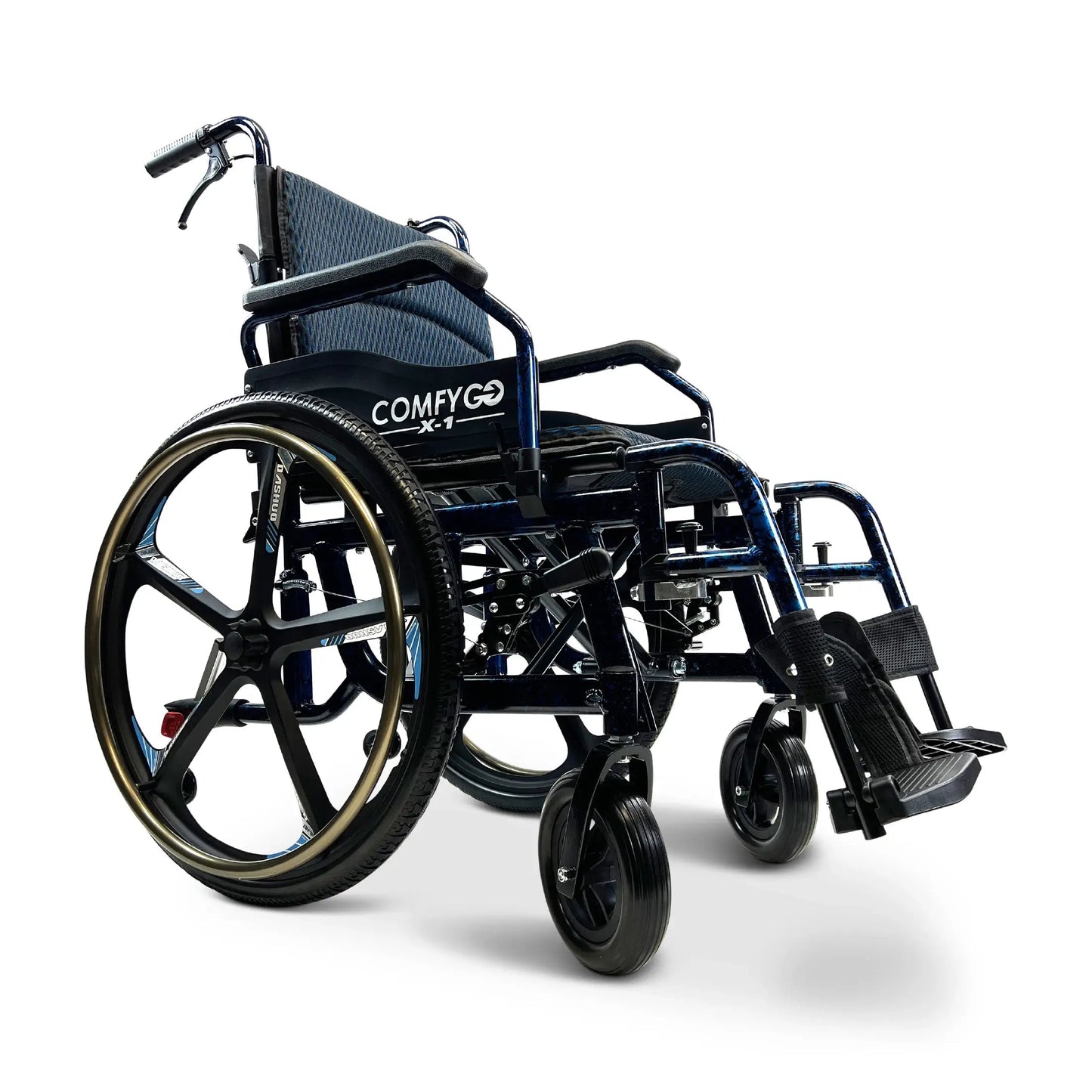 X-1 Lightweight Manual WheelchairBlueSpecial Edition