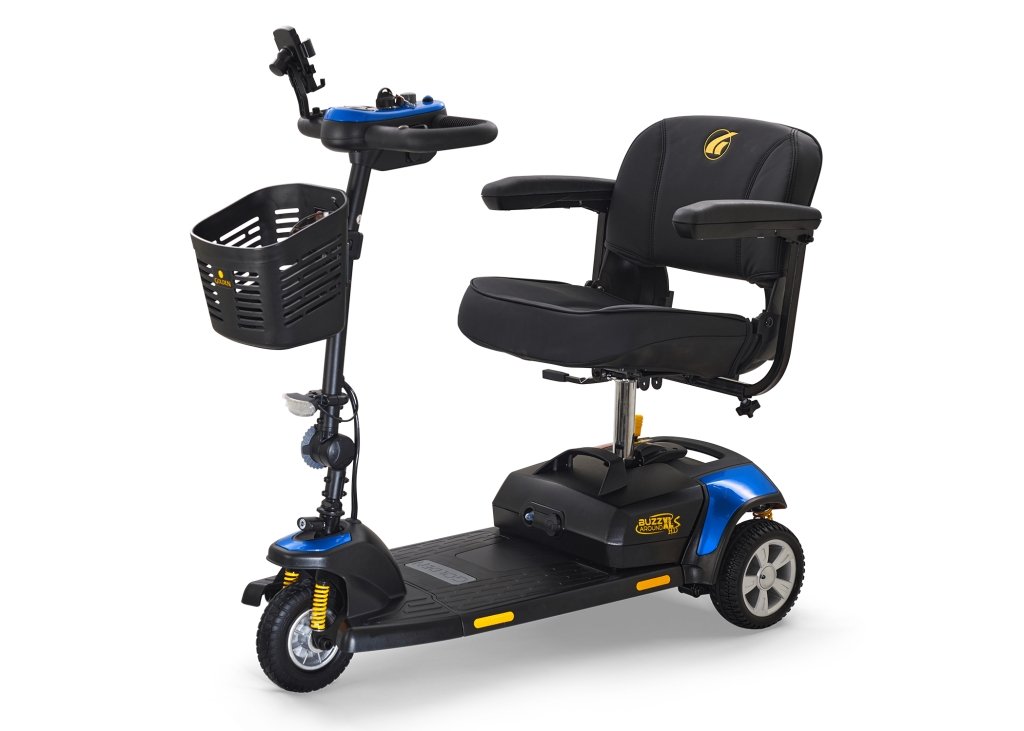 GB121B-SHZ Buzzaround XLS-HD 3 Wheel Mobility ScootersBlue