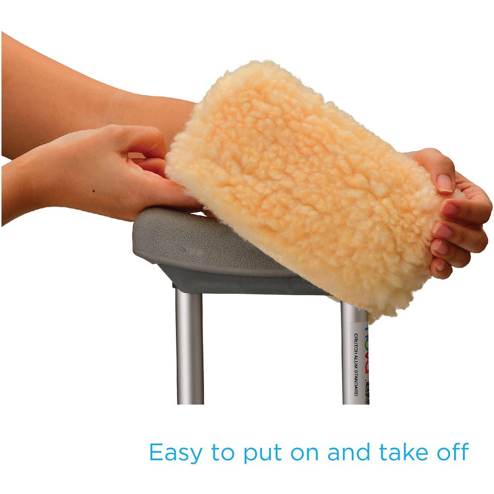 Crutch Cover Set - Fleece (2 Pairs A Set)