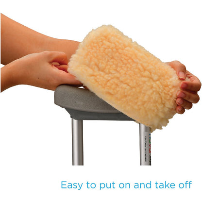 Crutch Cover Set - Fleece (2 Pairs A Set)