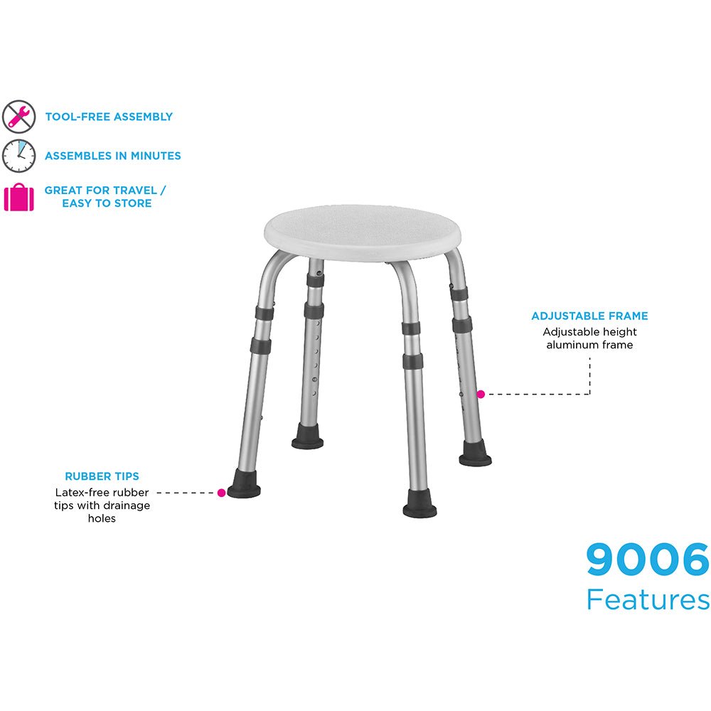 Adjustable Bath Stool