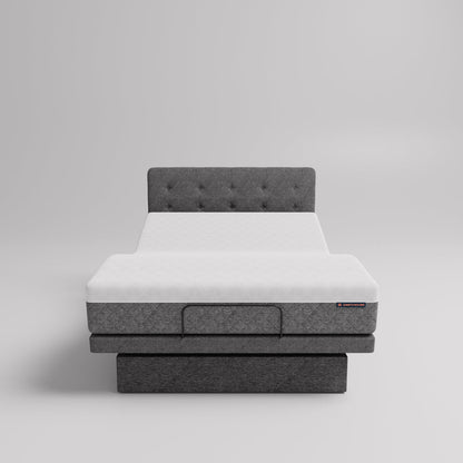 Dawn House Queen BedBase + MattressWith HeadboardSlate