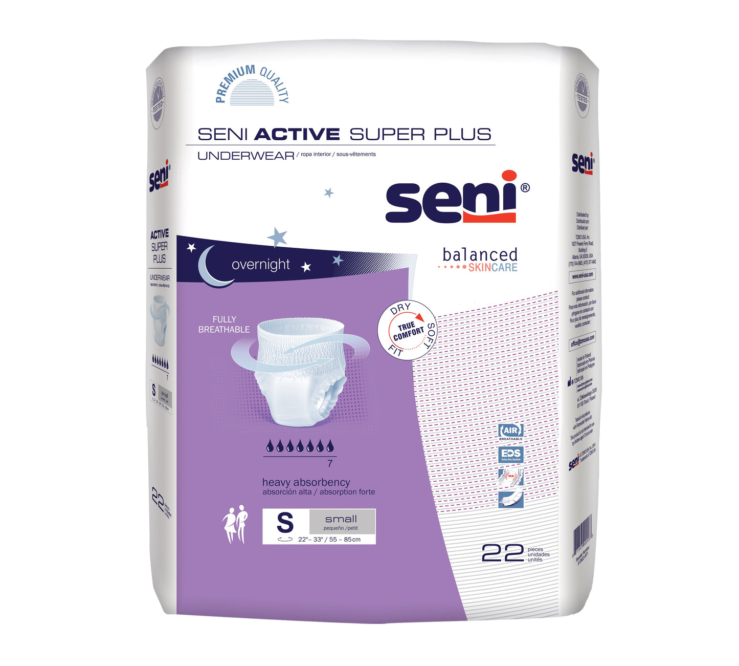 SENI ACTIVE SUPER PLUS UnderwearSmall (10 pcs)