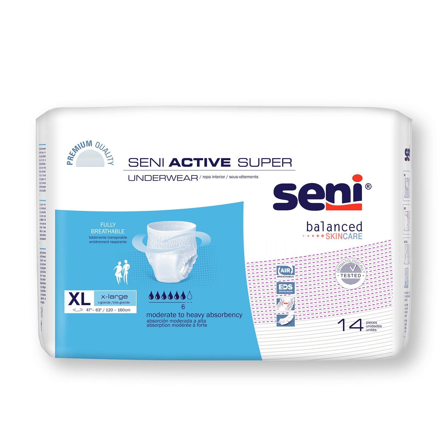 SENI ACTIVE SUPER UnderwearSmall