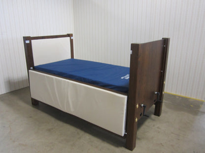 Dream Series Twin Size Bed with Fixed Height and Manual Adjustable Head and FootHigh Side