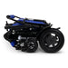Majestic IQ-9000 Auto Recline Remote Controlled Electric WheelchairBlackBlue17.5"