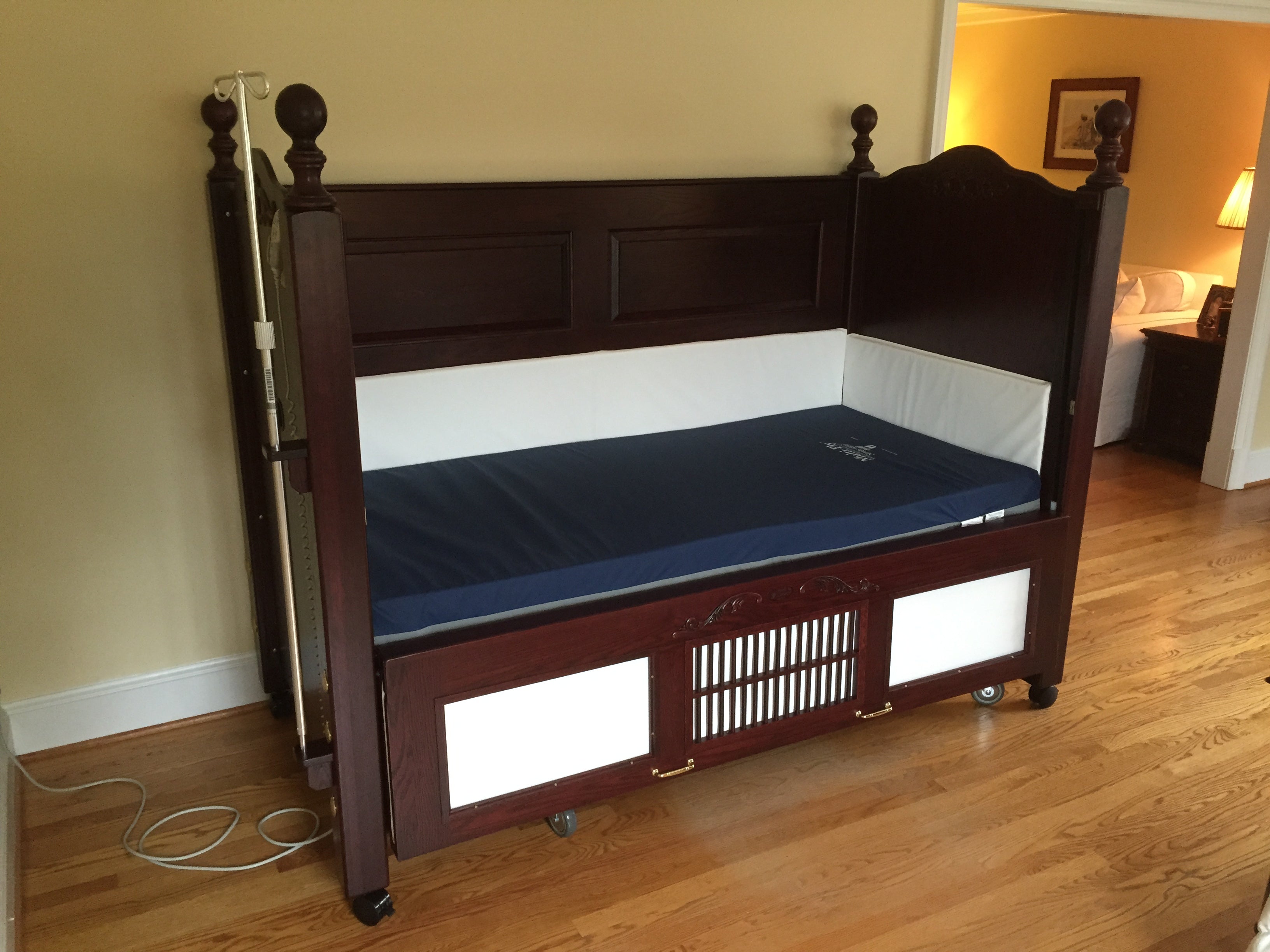 Dream Series Full Articulation Hi-Lo Electric Twin Size BedHigh Side