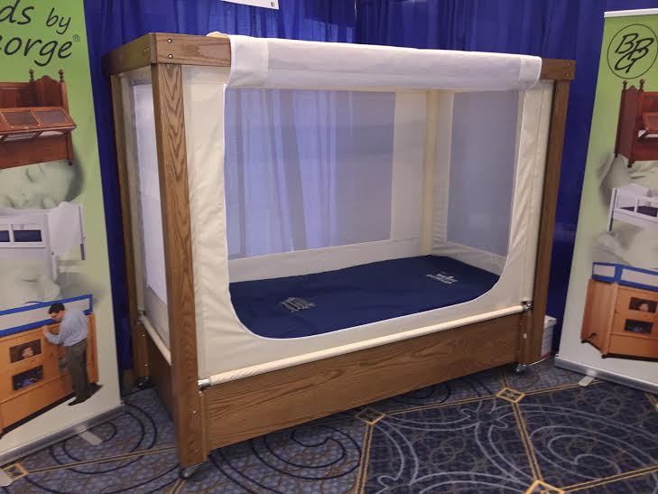 Haven Series Full Size Bed with Fixed Height Bunkie Board