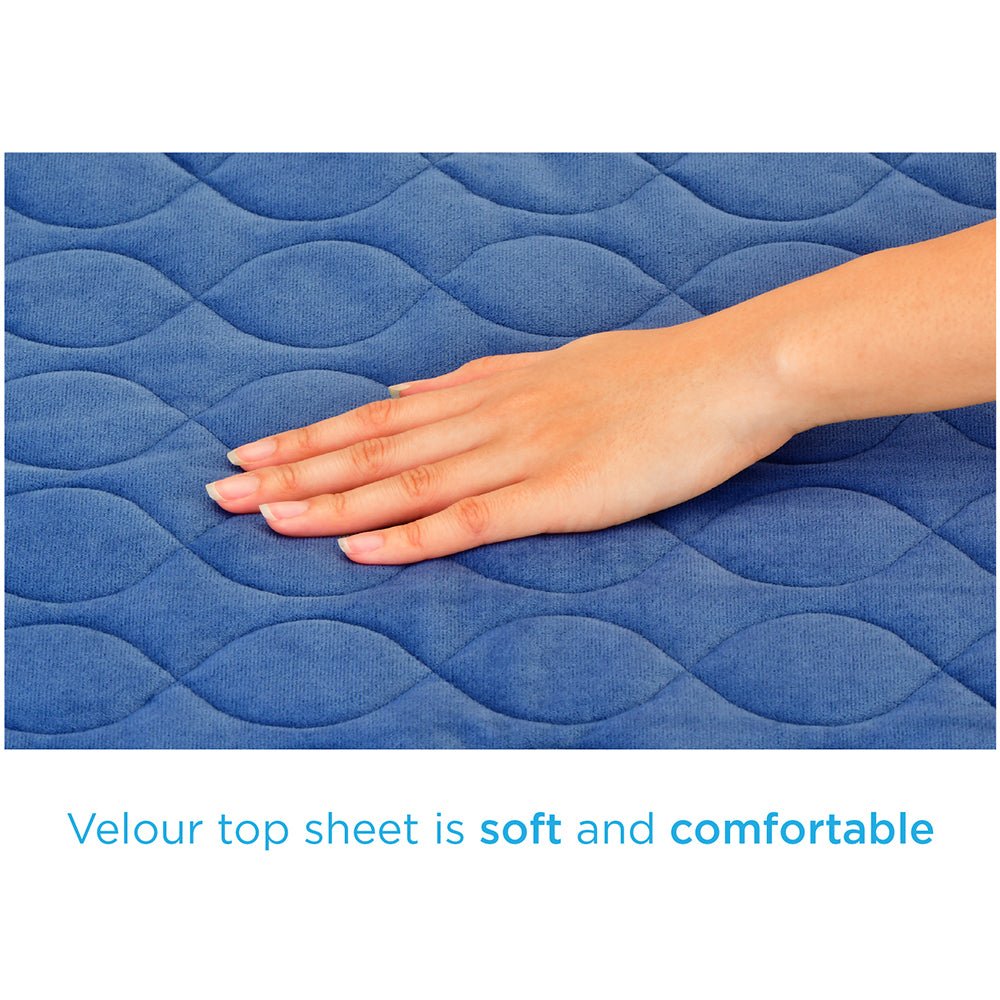 Ultra Underpads - ReusableBlue Velour