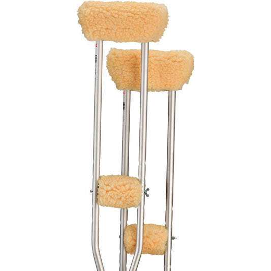 Crutch Cover Set - Fleece (2 Pairs A Set)