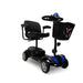 30AH Battery Ultra-Light Electric Mobility Scooter With Quick-Detach FrameBlueStandard Seat