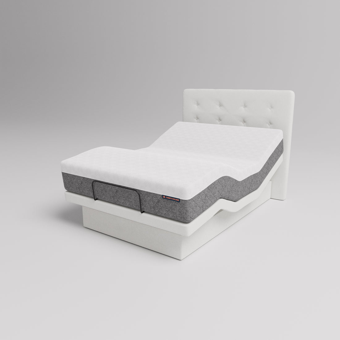 Dawn House Full Size BedBase + MattressWith HeadboardSlate