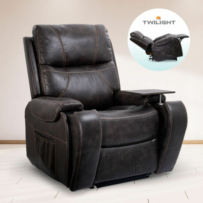 Titan with Twilight Medium Lift Chair ReclinerFabric - Graphite (SGR)
