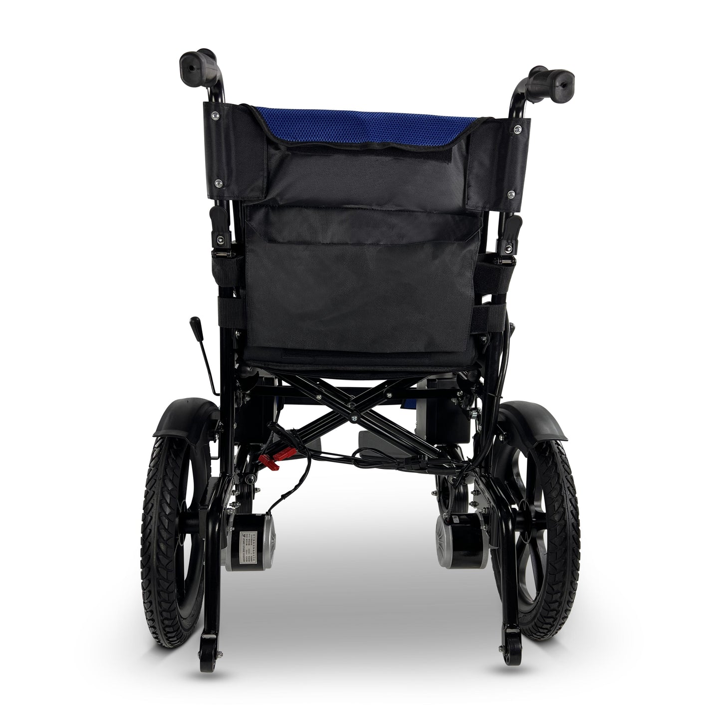 6011 ComfyGO Electric WheelchairBlueUpto 26+Miles (2*12AH Battery)