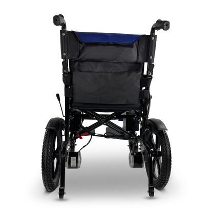 6011 ComfyGO Electric WheelchairBlueUpto 26+Miles (2*12AH Battery)