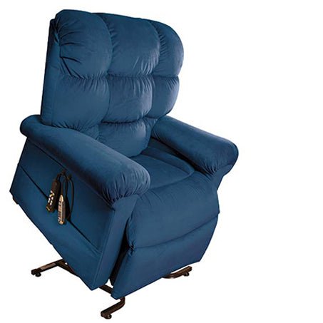 Perfect Sleep Chair with Deluxe 2-Zone MicroluxBlue