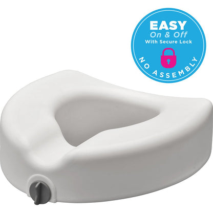 NOVA-8350-Retail Locking Raised Toilet Seat