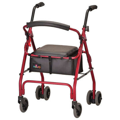 Cruiser Classic Rolling Walker Red