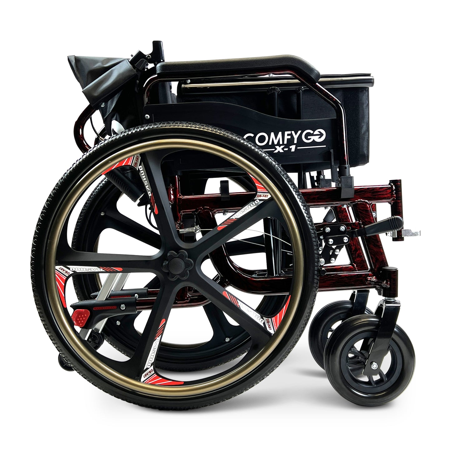 X-1 Lightweight Manual WheelchairRedSpecial Edition