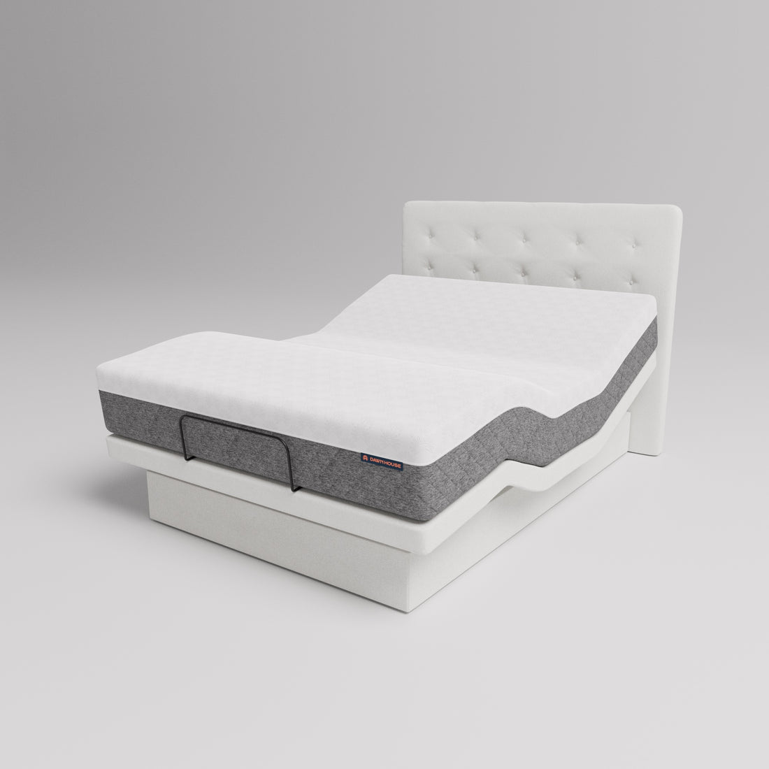 Dawn House Queen BedBase + MattressWith HeadboardSlate