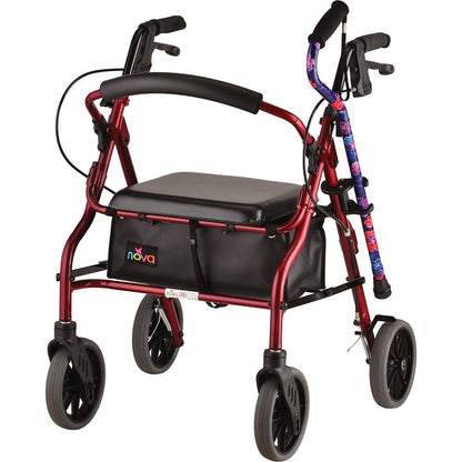 Cane Holder for Walkers & Rollators