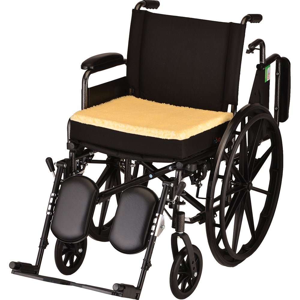 Gel Foam Seat Cushion with Fleece Top