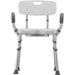 9037-Retail Bath Seat with Arms and U-Shaped Cutout
