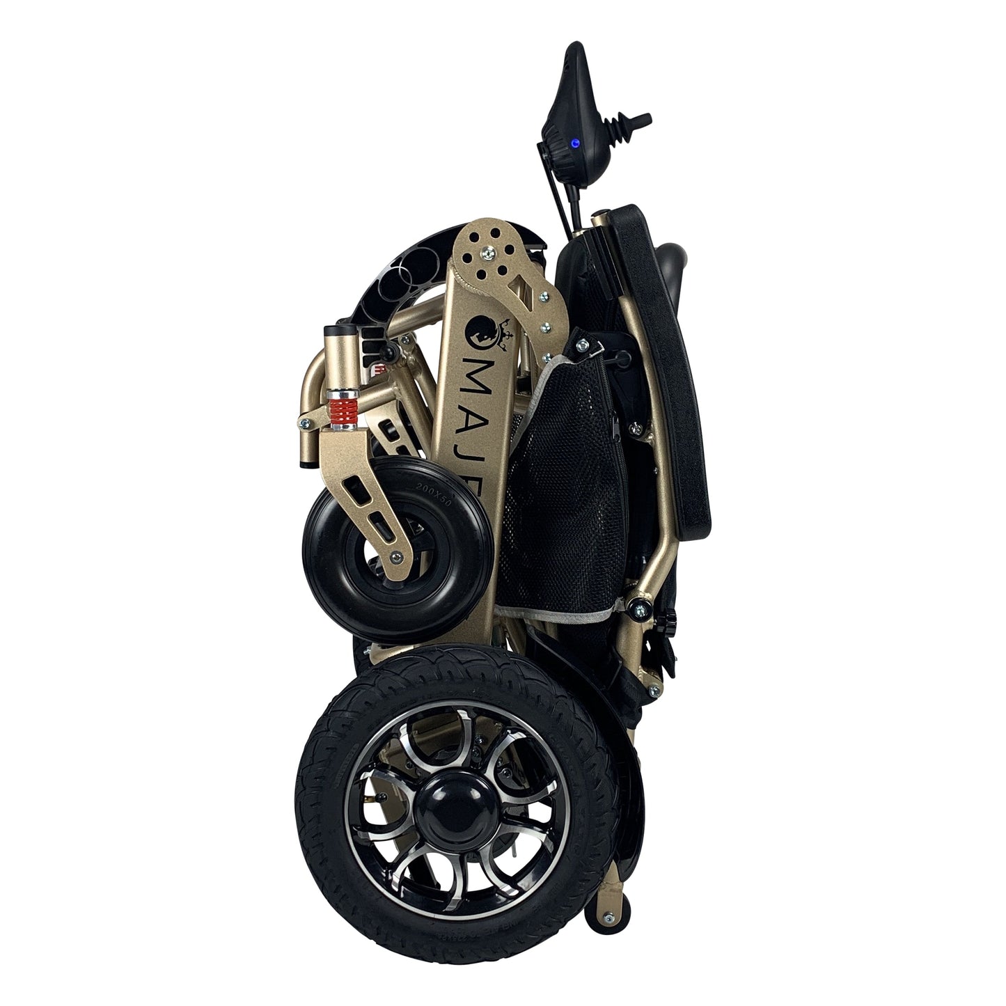 Majestic IQ-7000 Remote Controlled Electric WheelchairBronzeStandardUpto 13+Miles (12AH li-ion Battery)