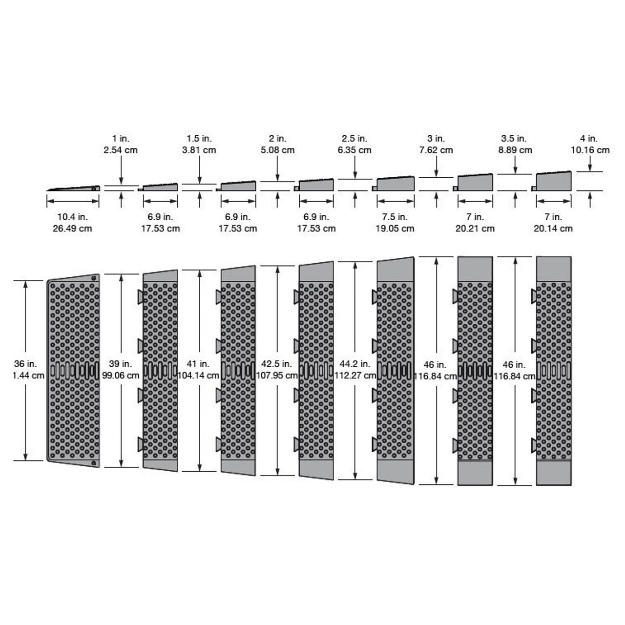 Rubber Threshold Ramp