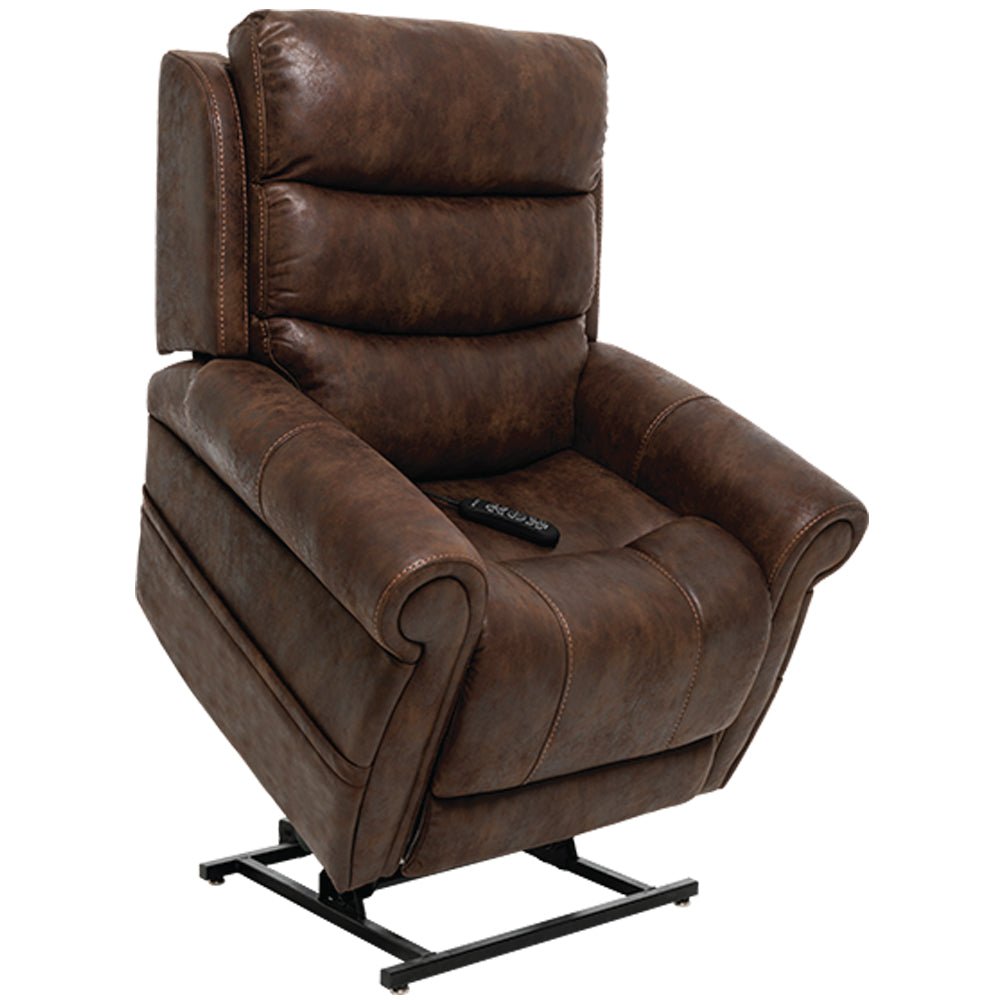 VivaLift! Tranquil 2 PLR-935LT Large/Tall Lift Chair (FDA Class II Medical Device)Astro Brown