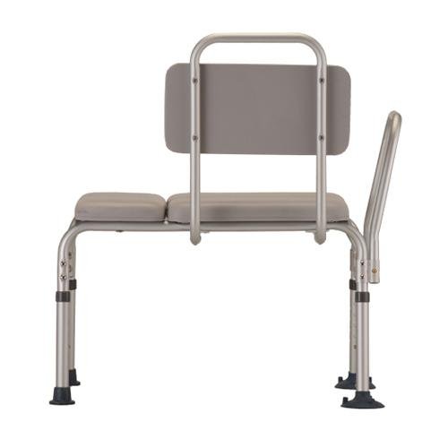 Padded Transfer Bench with Back