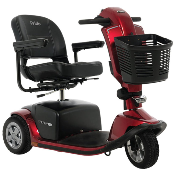 Victory 10.2 Scooter with Batteries (FDA Class II Medical Device)Candy Apple RedThreeU1