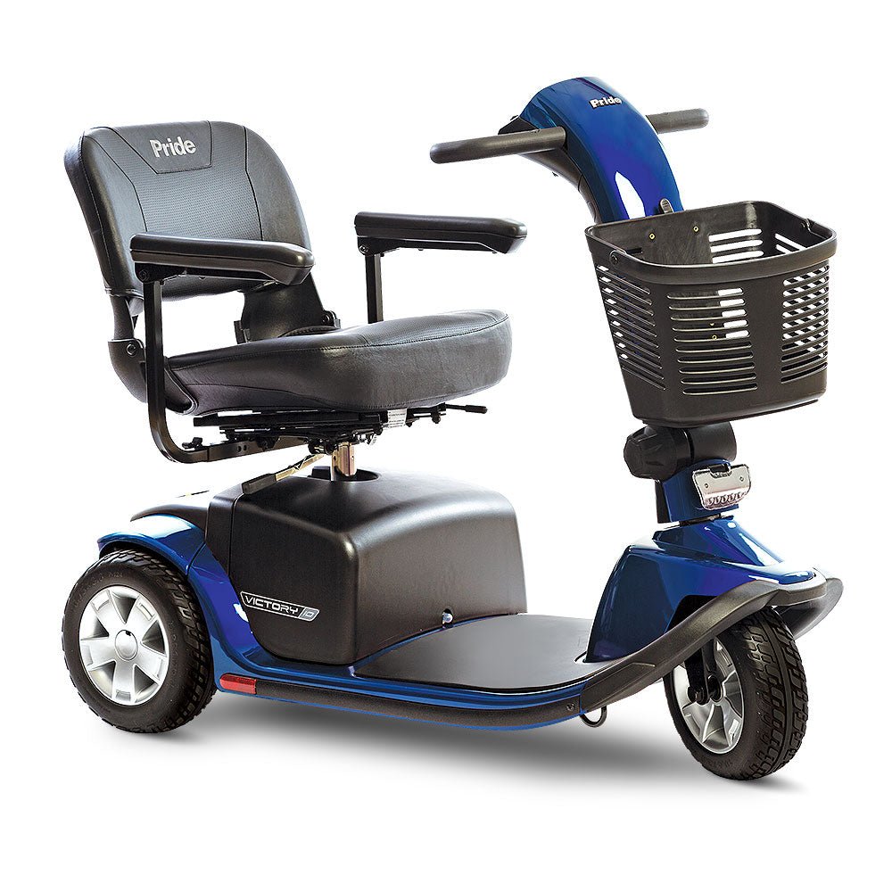 Victory 10 Scooter with Batteries (FDA Class II Medical Device)True BlueThreeU1