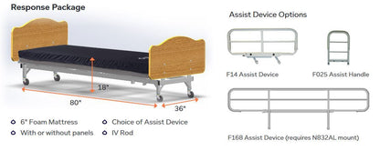 WeCare Response Bed