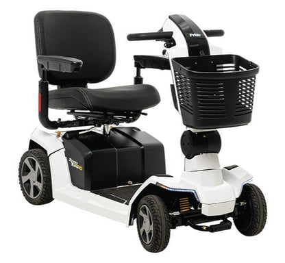 Jazzy Zero Turn 10 Four Wheel Scooter (FDA Class II Medical Device)Pearl White